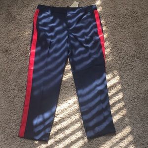 BANANA REPUBLIC FACTORY Avery Blue and Red Pants